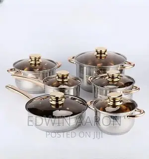 6pcs Kaisa Villa Cookware Set With Lids