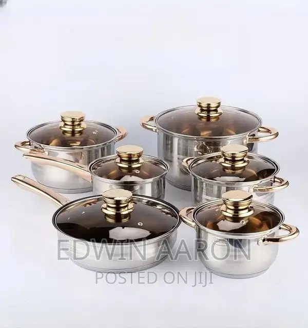 6pcs Kaisa Villa Cookware Set With Lids
