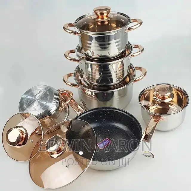 6pcs Kaisa Villa Cookware Set With Lids