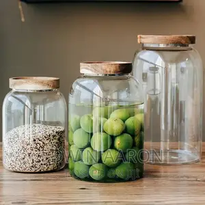 Glass Storage Jars With Lids