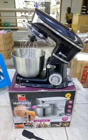HOFFMANS 6.0litres Electric Stand Mixers \\ 1200w \\ HM-8080