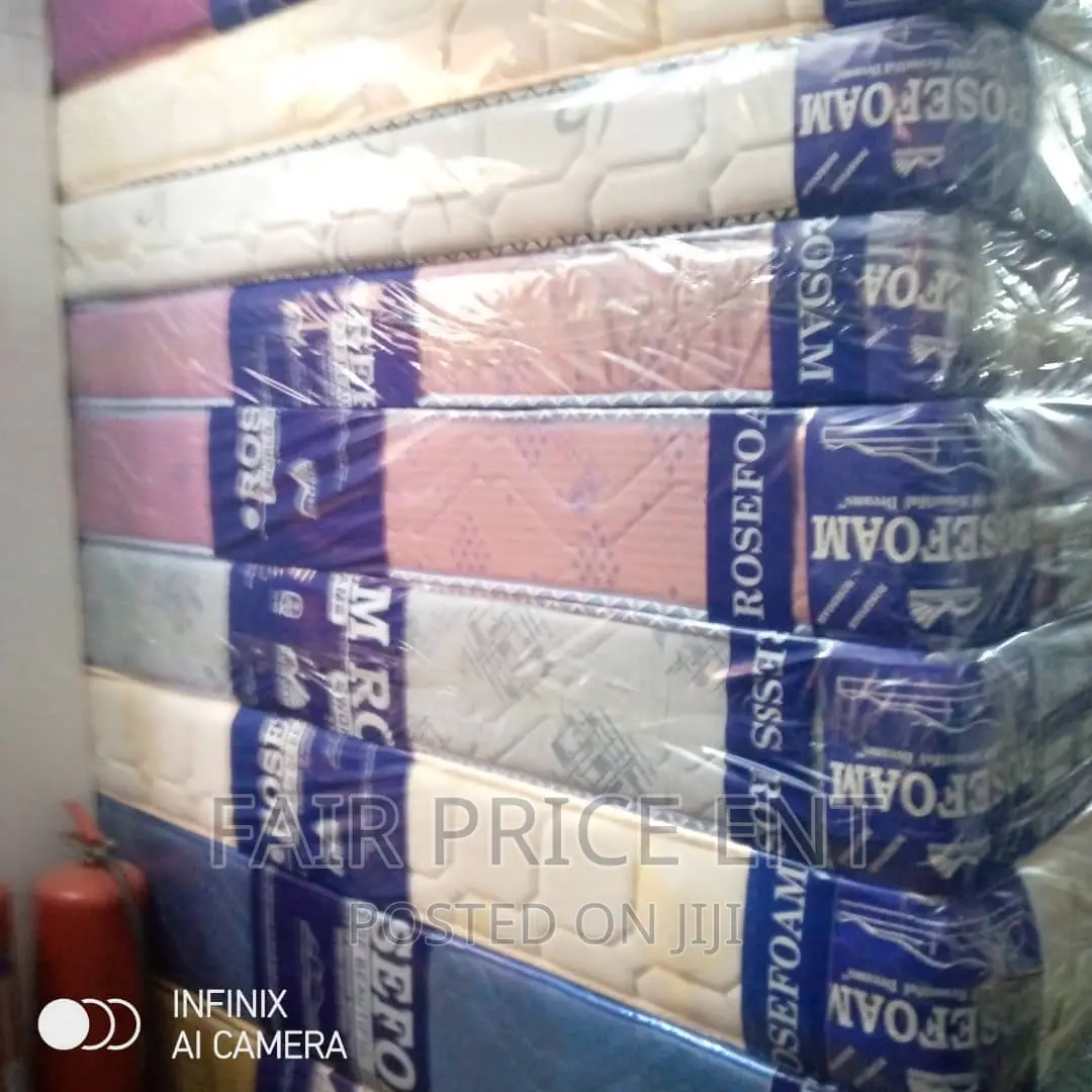 Premium High Density Mattress.5x6x6inches.(Pink)