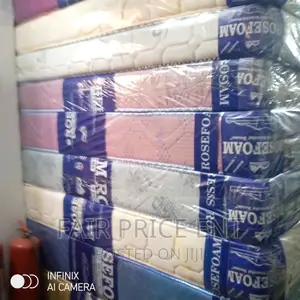 Premium High Density Mattress.5x6x6inches.(Pink)