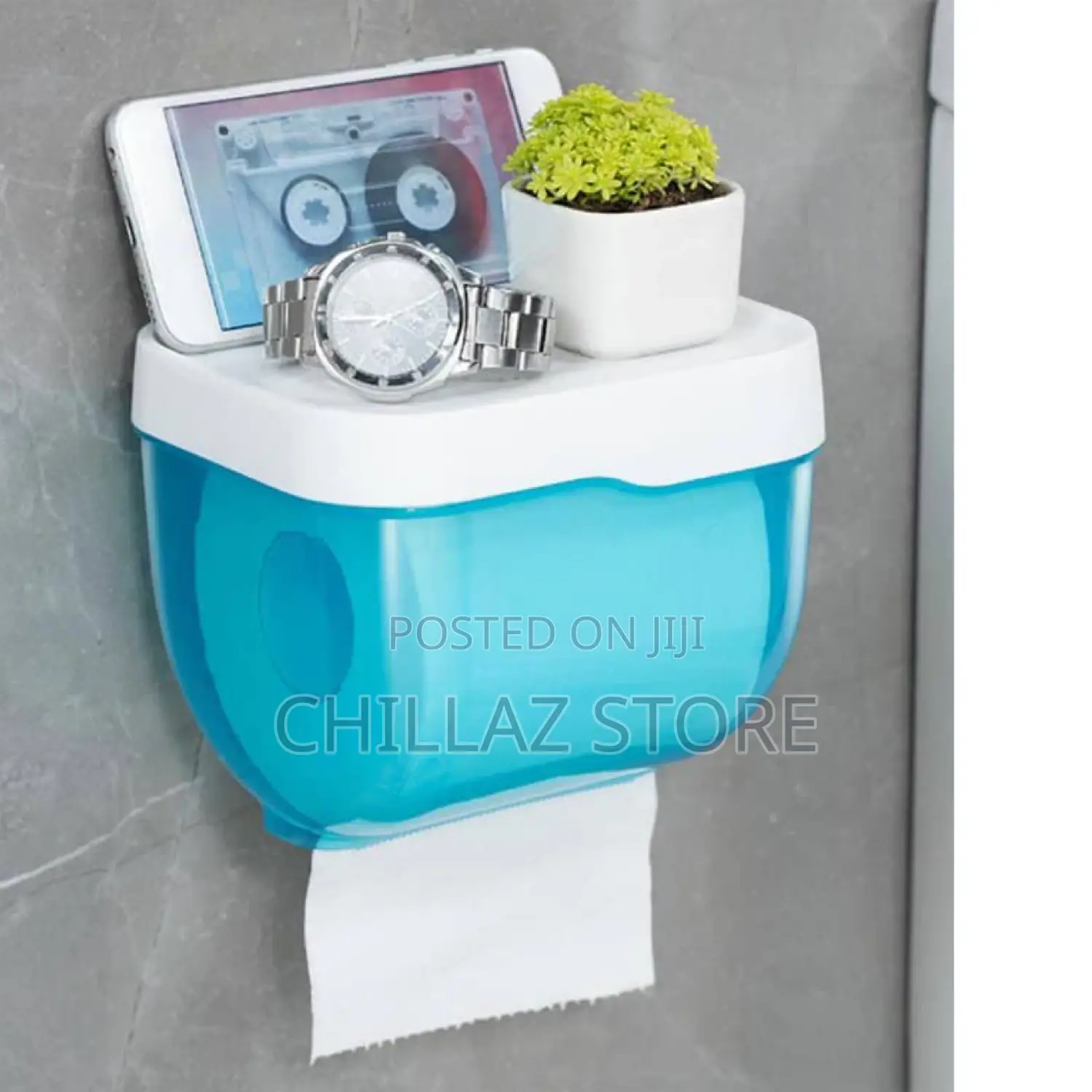 Waterproof Toilet Paper Roll Holder.