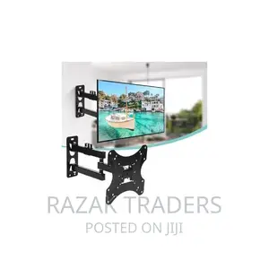 14"-55" Inch LED LCD Movable TV Wall Mount - Black