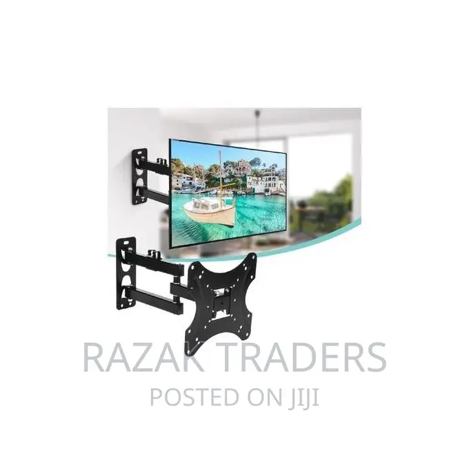 14"-55" Inch LED LCD Movable TV Wall Mount - Black
