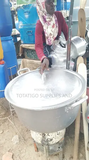 60 LTR Water Capacity Aluminum Saucepans
