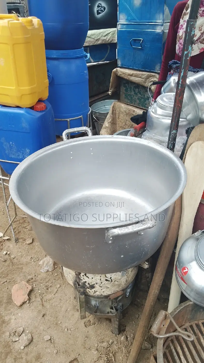 60 LTR Water Capacity Aluminum Saucepans