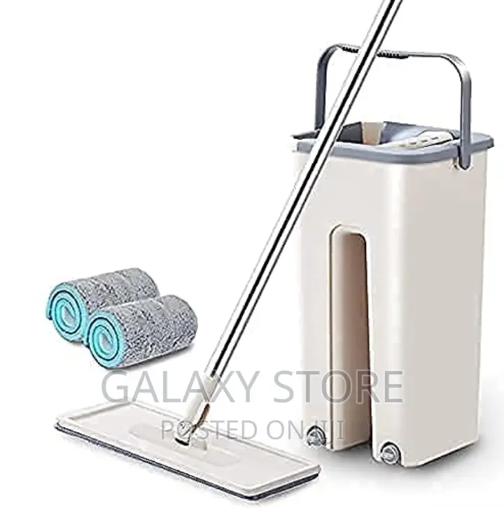 Easy Self Clean Squeeze Mopper With Bucket