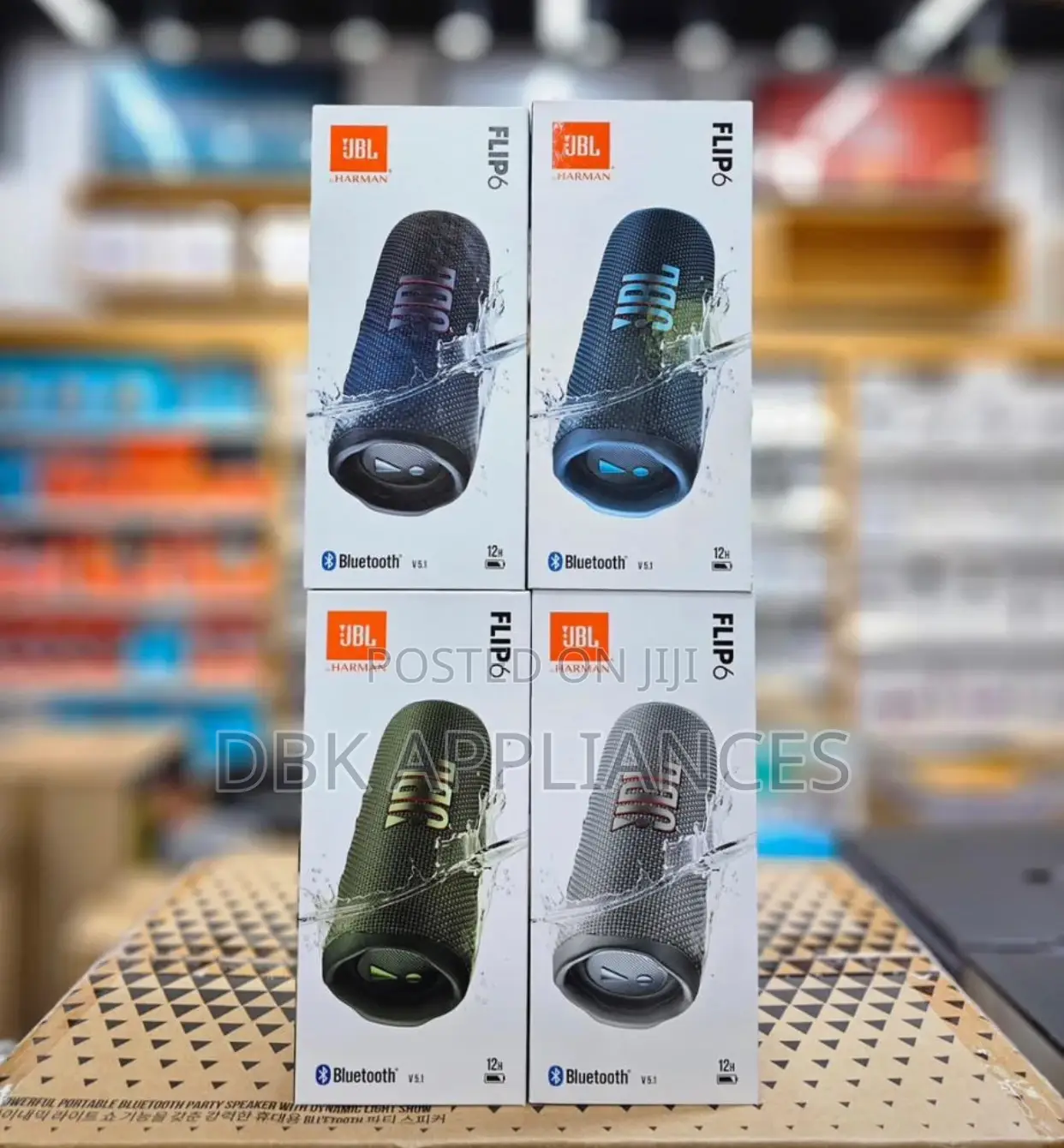 JBL Flip 6 Bluetooth Speakers Authentic Original