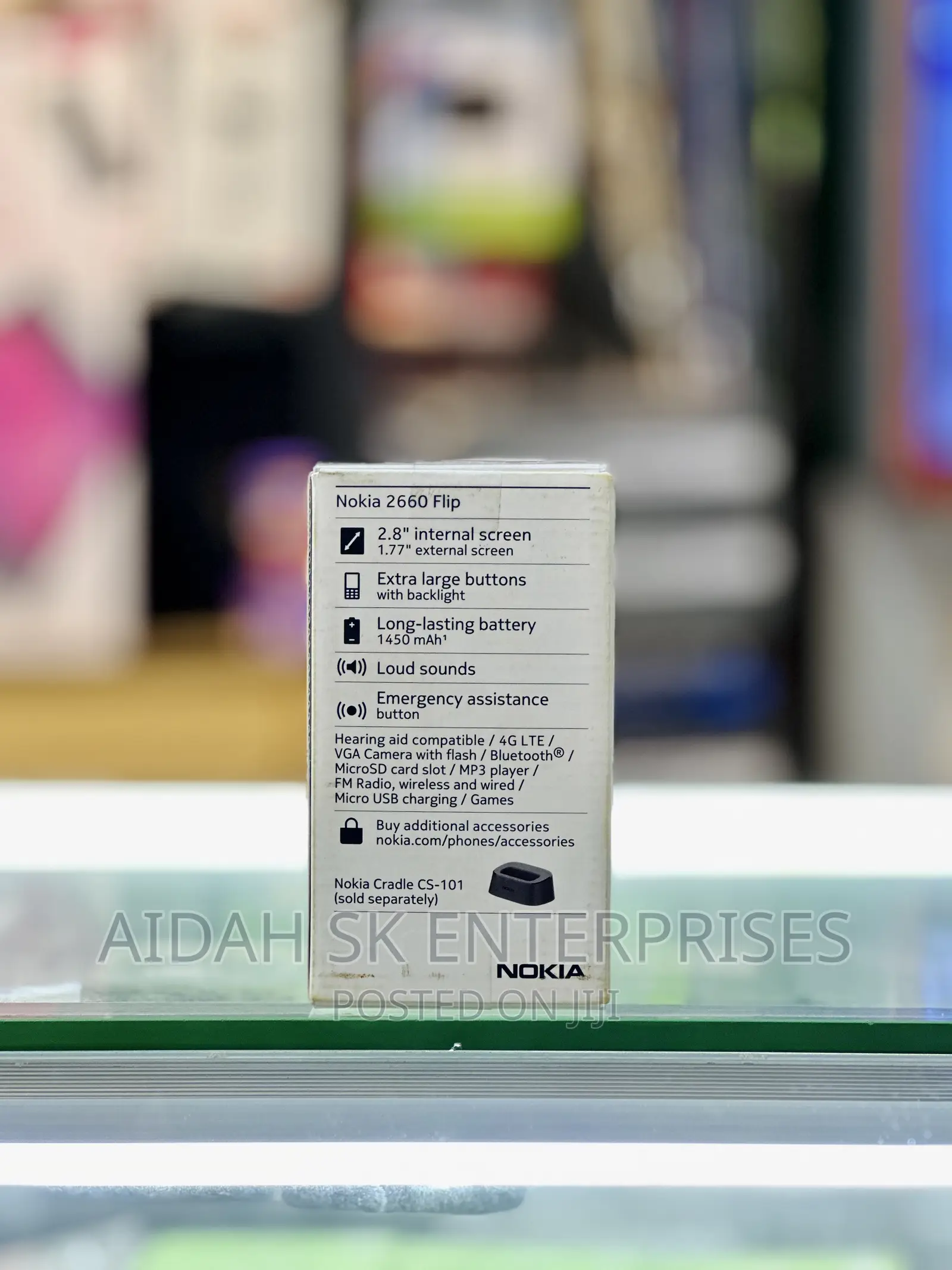 New Nokia 2660 Flip Black