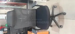 An Executive Office Chair With Headrest