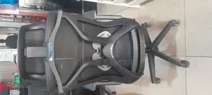 An Executive Office Chair With Headrest