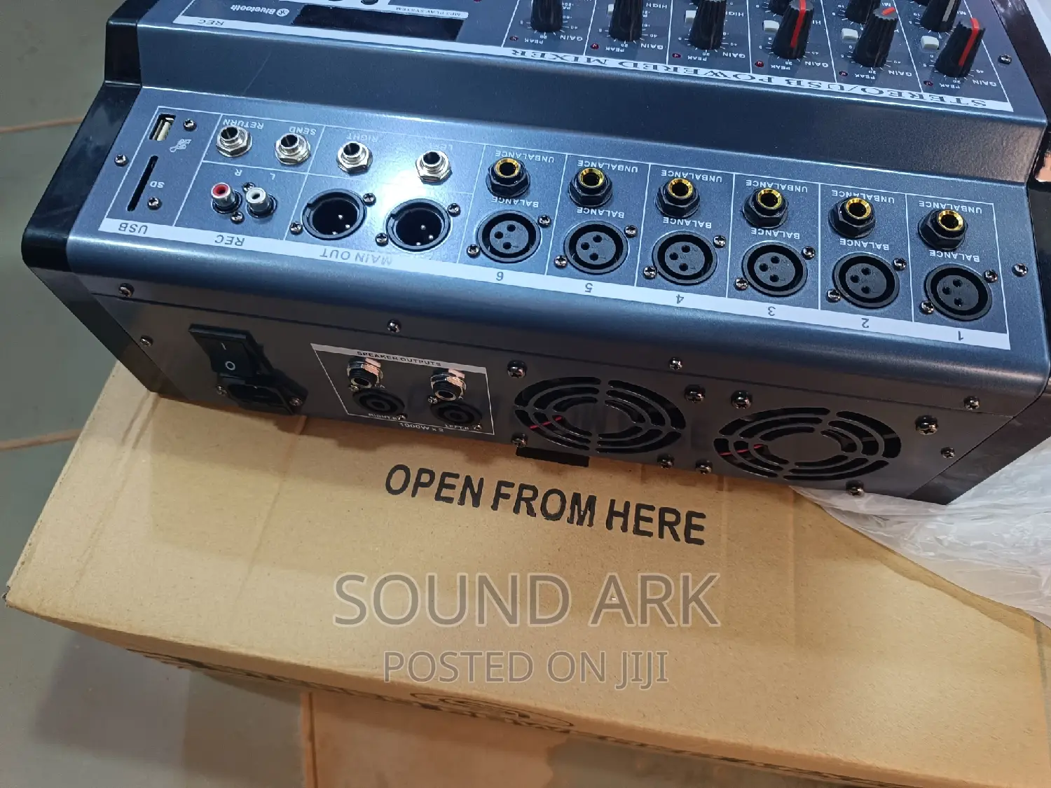 Amp Mixer 6 Channels