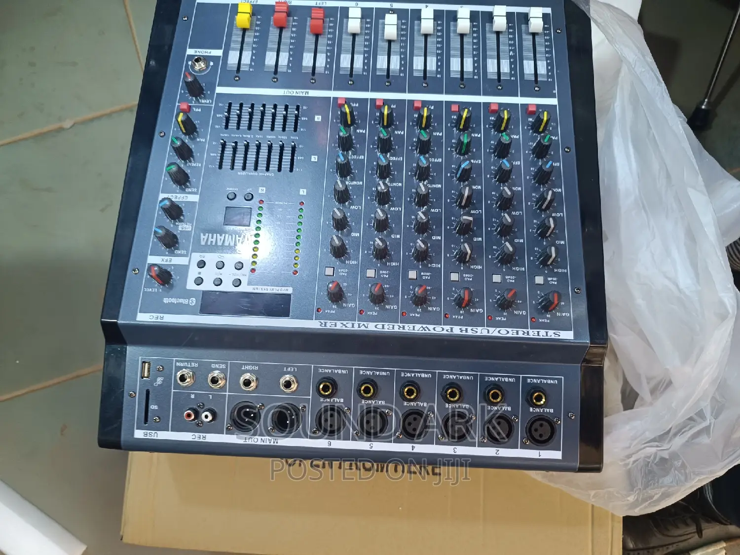 Amp Mixer 6 Channels