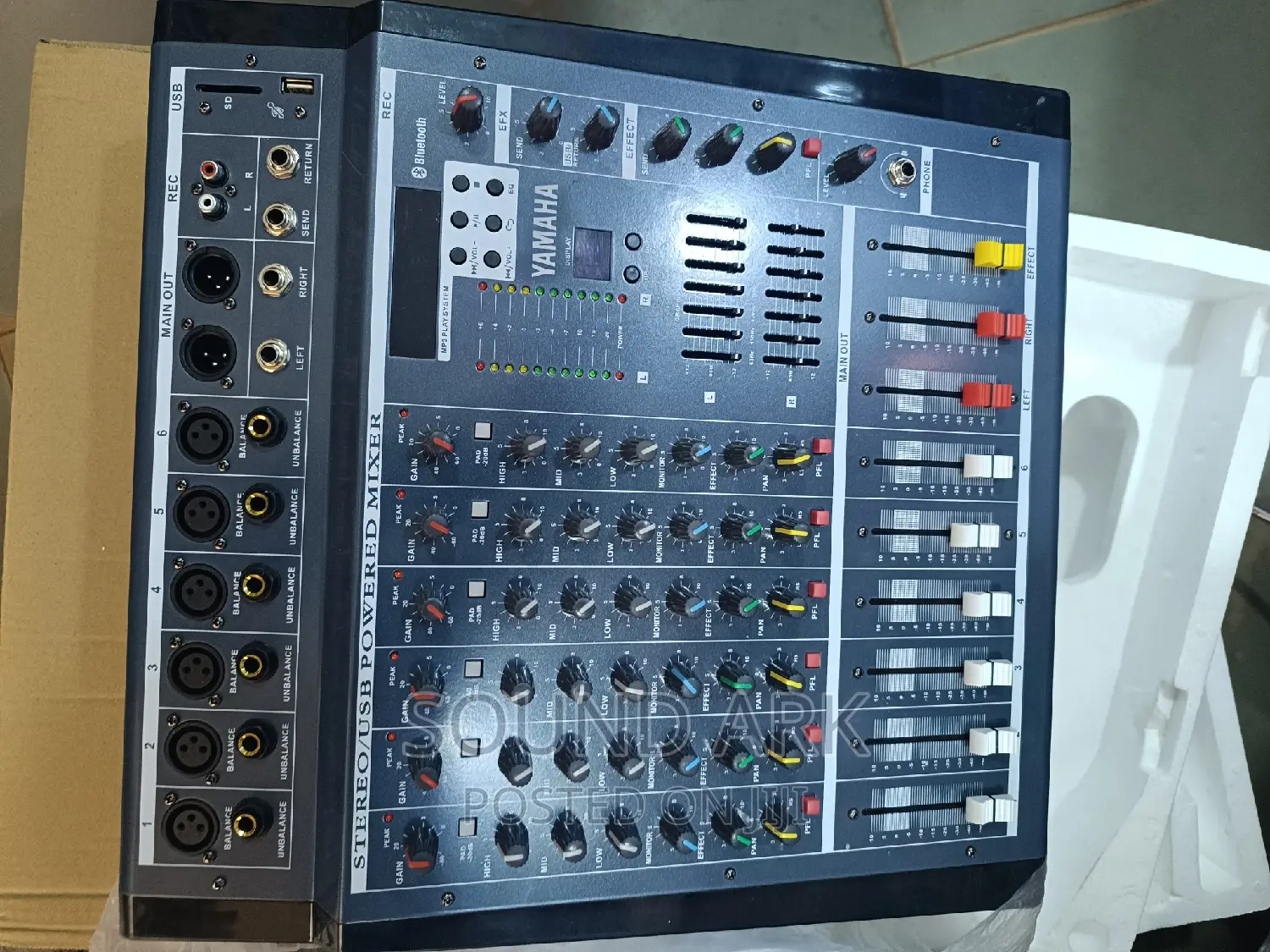 Amp Mixer 6 Channels