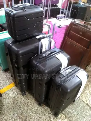 Good Partner Plastic Rubber Suitcase