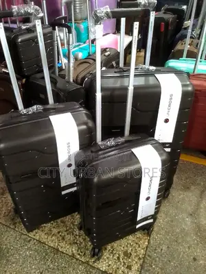 Good Partner Plastic Rubber Suitcase