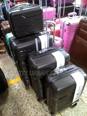 Good Partner Plastic Rubber Suitcase