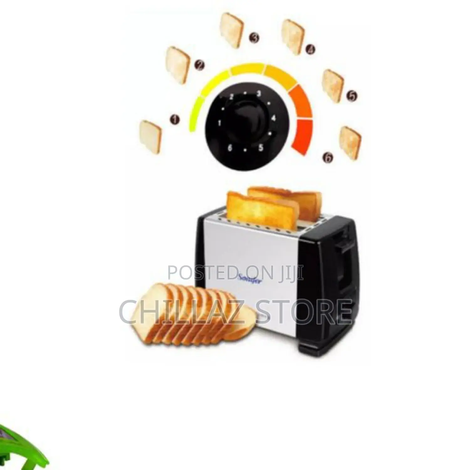 Sonifer 2 Slice Bread Toaster.