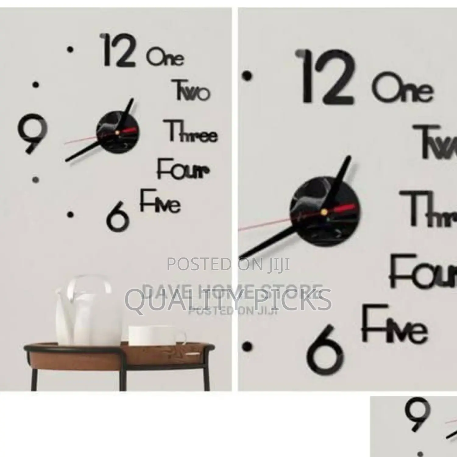 3D Wall Clock