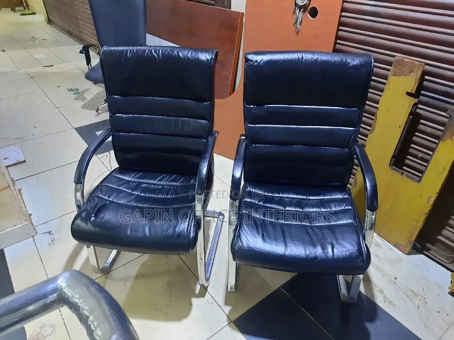 Executive Visitors Office Chairs, 2 Pieces