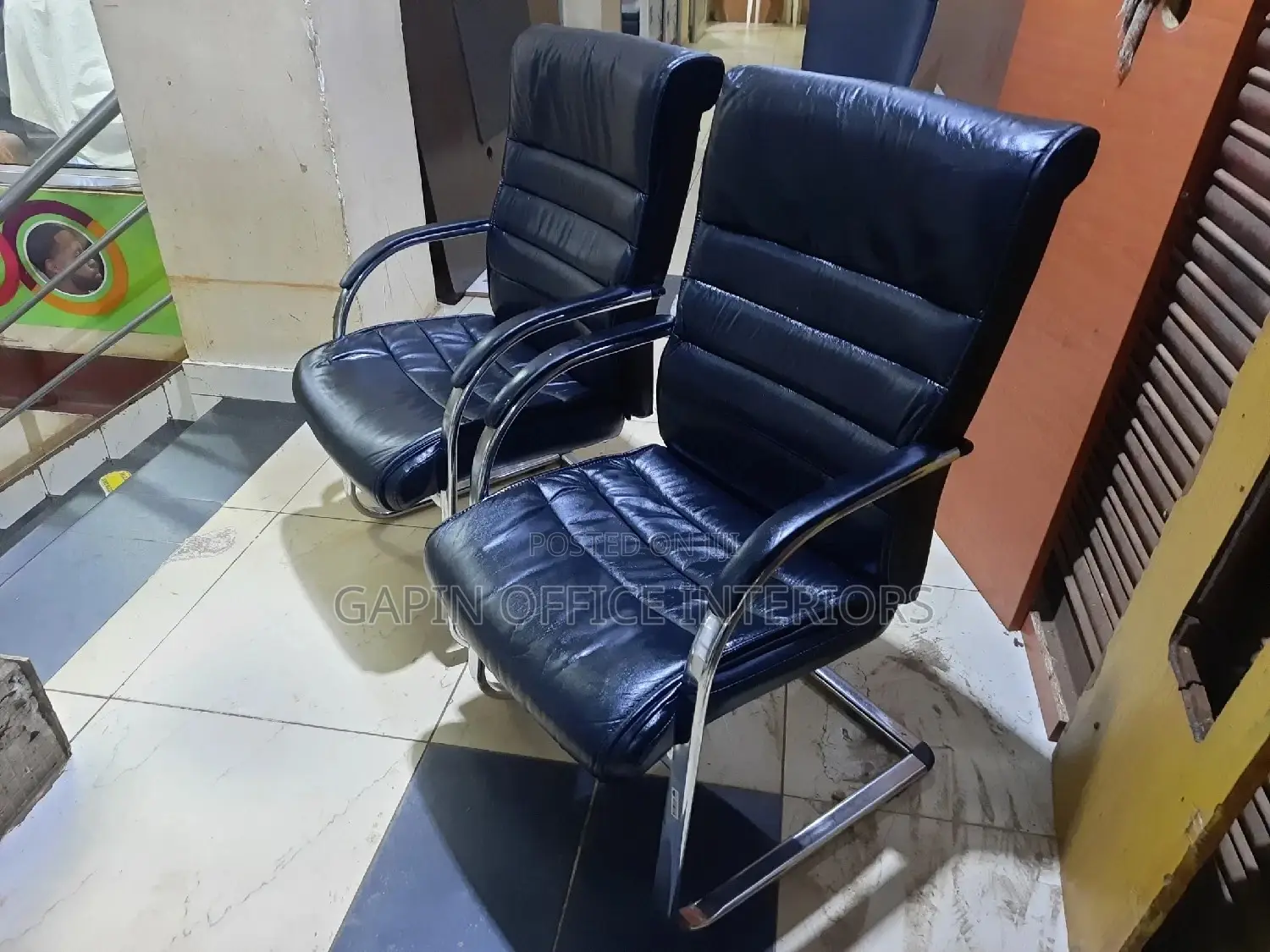 Executive Visitors Office Chairs, 2 Pieces