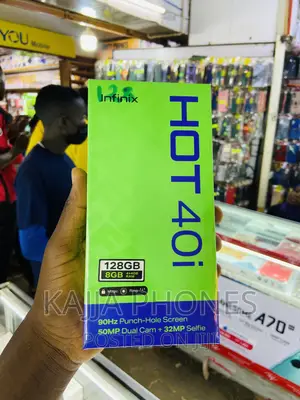 New Infinix Hot 40i 128 GB Black
