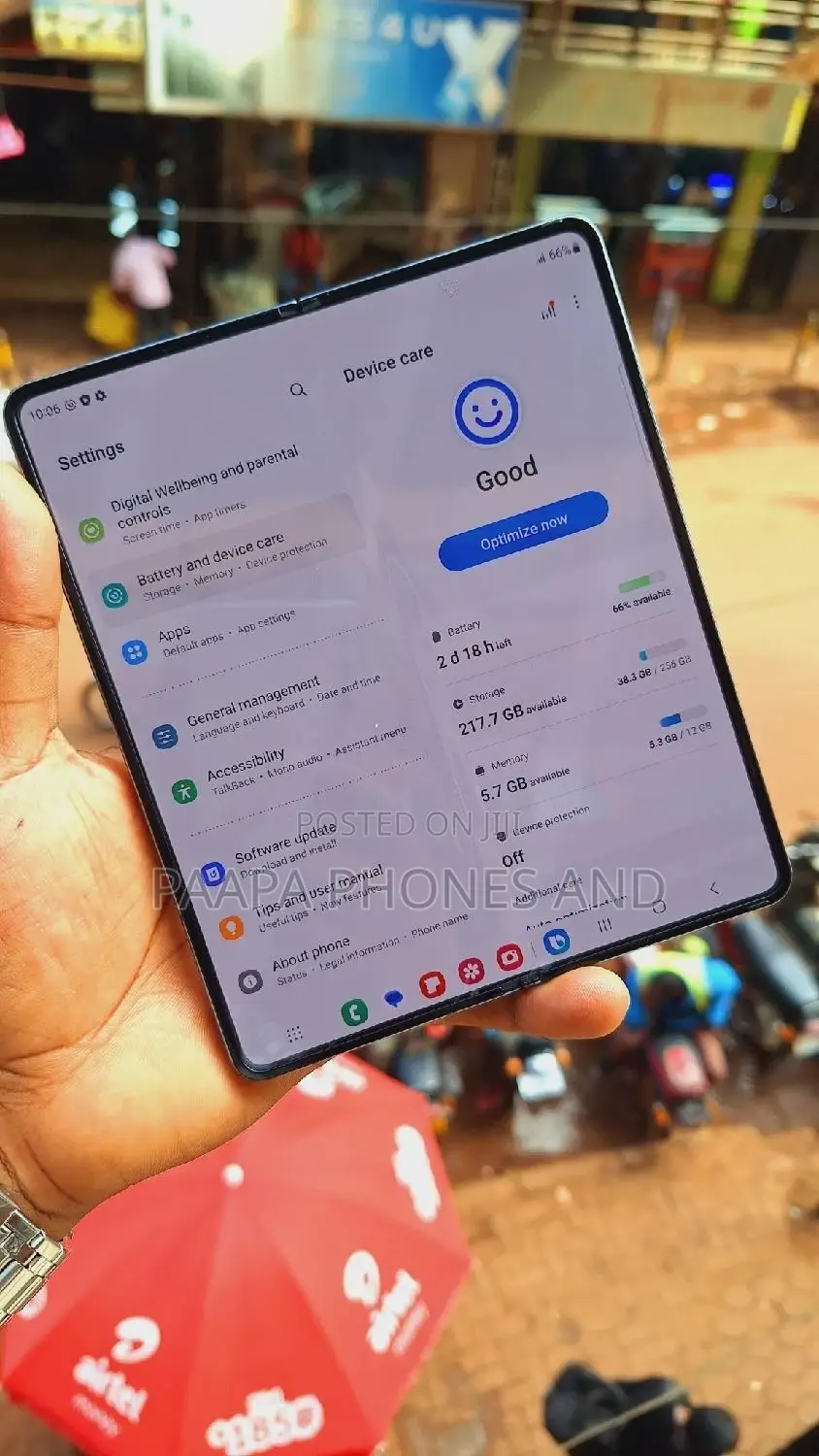 Samsung Galaxy Z Fold4 256 GB Black