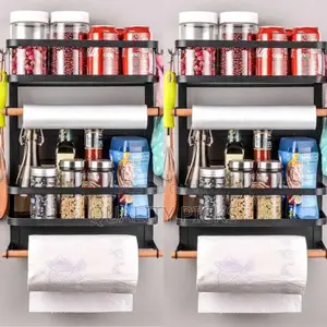 Side Fridge Storage Rack