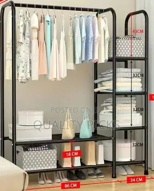 Brand Stainless Clothes Rack Organizer