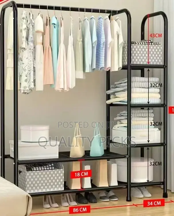 Brand Stainless Clothes Rack Organizer