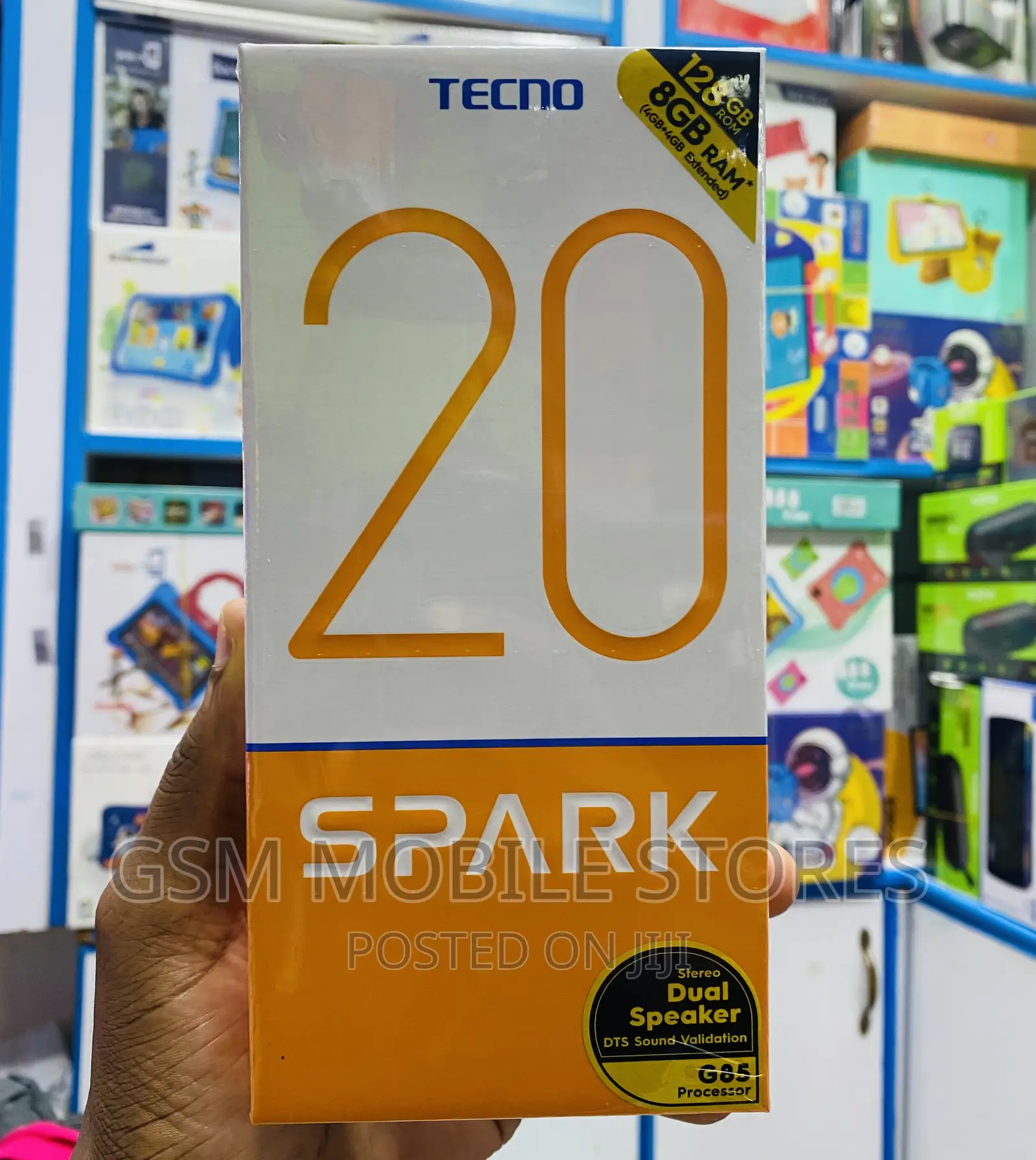 New Tecno Spark 20 128 GB Black