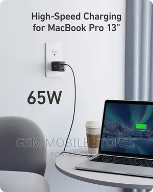 Anker USB C Adapter 735 Nanoii65w, 3-Port Fast Phons/Laptops