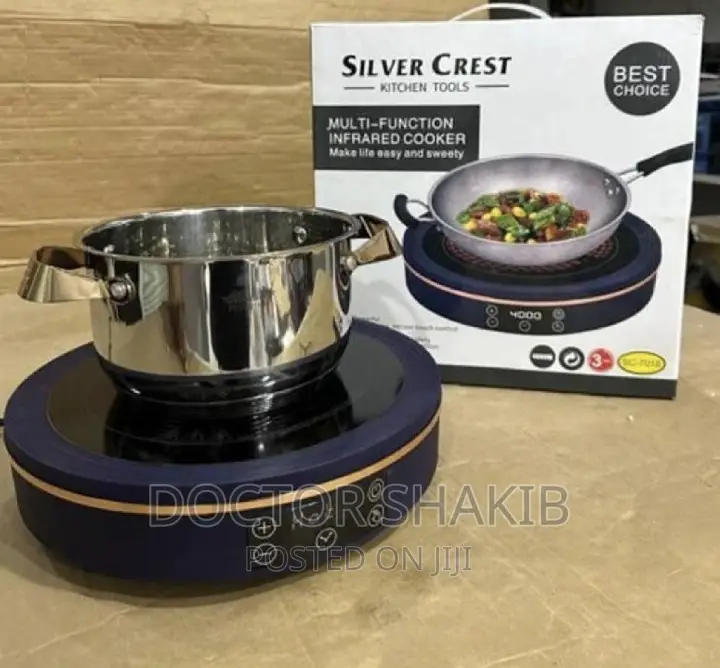 Multifunctional Silver Crest Infrared Cooker