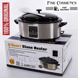 Massage Hot Stone Heater, Empty Digital Stone Warmer Stove.