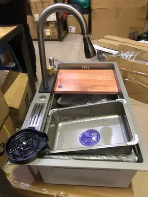 Heavy Duty Executive Kitchen Sink Combined With Sink Mixer
