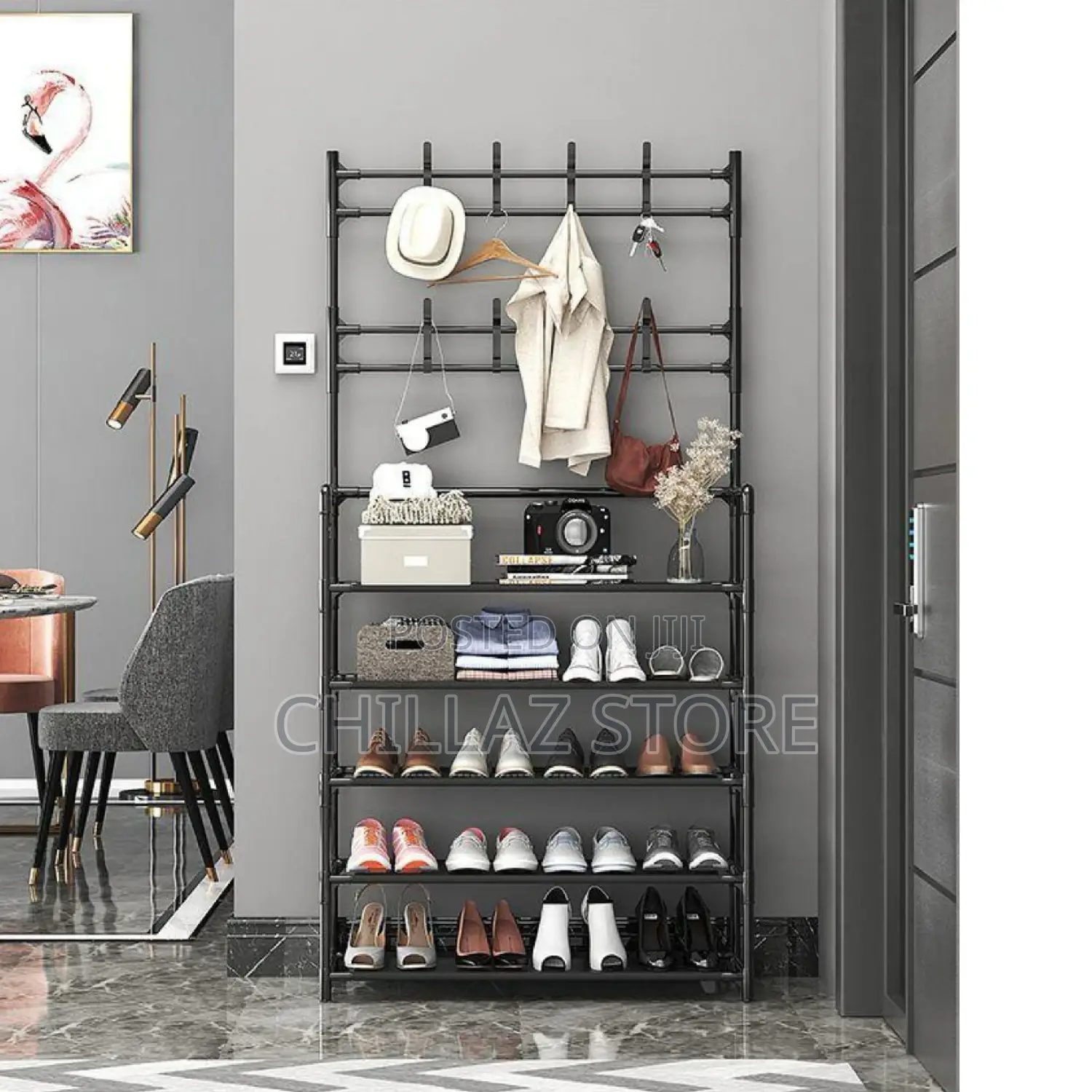 Good Quality Hat and Shoe Rack.