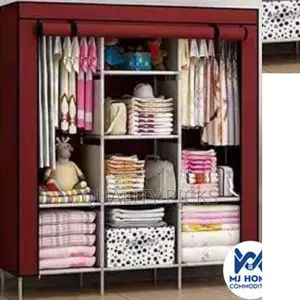 Metallic Frame Wardrobe