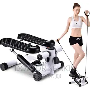 2 In 1 Stepper With Electric Ropes