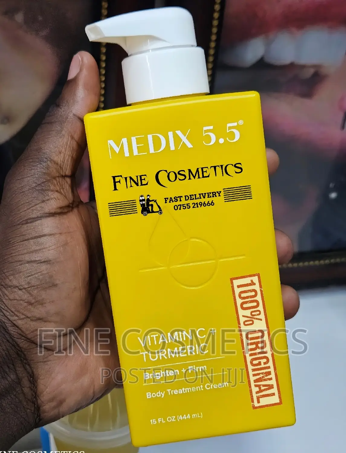 ORIGINAL MEDIX 5.5 Vitamin C E TUMERIC Brightening Lotion