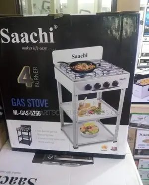 Saachi 4 Burner Gas Stove NL GAS 5256