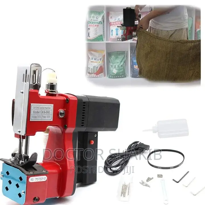 Heavy Duty Portable Bag Closing Machine