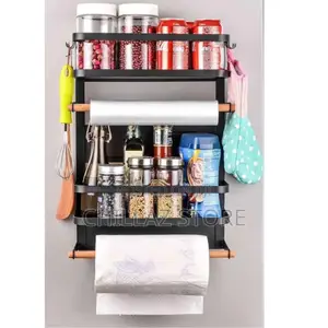 Metallic Magnetic Fridge Rack.