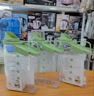 Plastic Dry Food Storage Containers