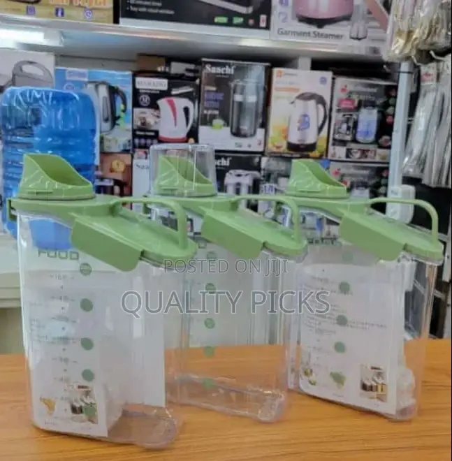 Plastic Dry Food Storage Containers