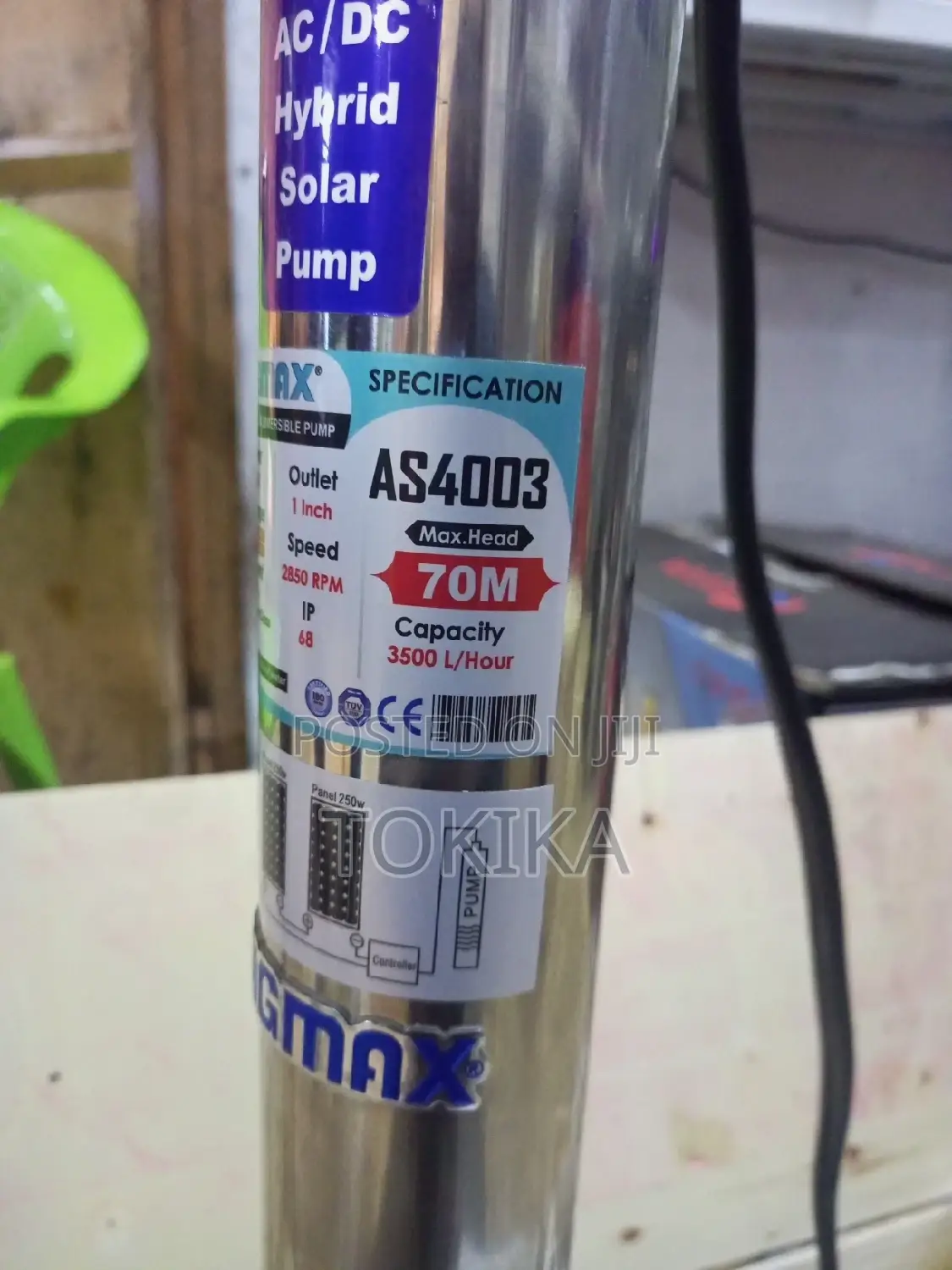 Ac/Dc Submersible Pump Double