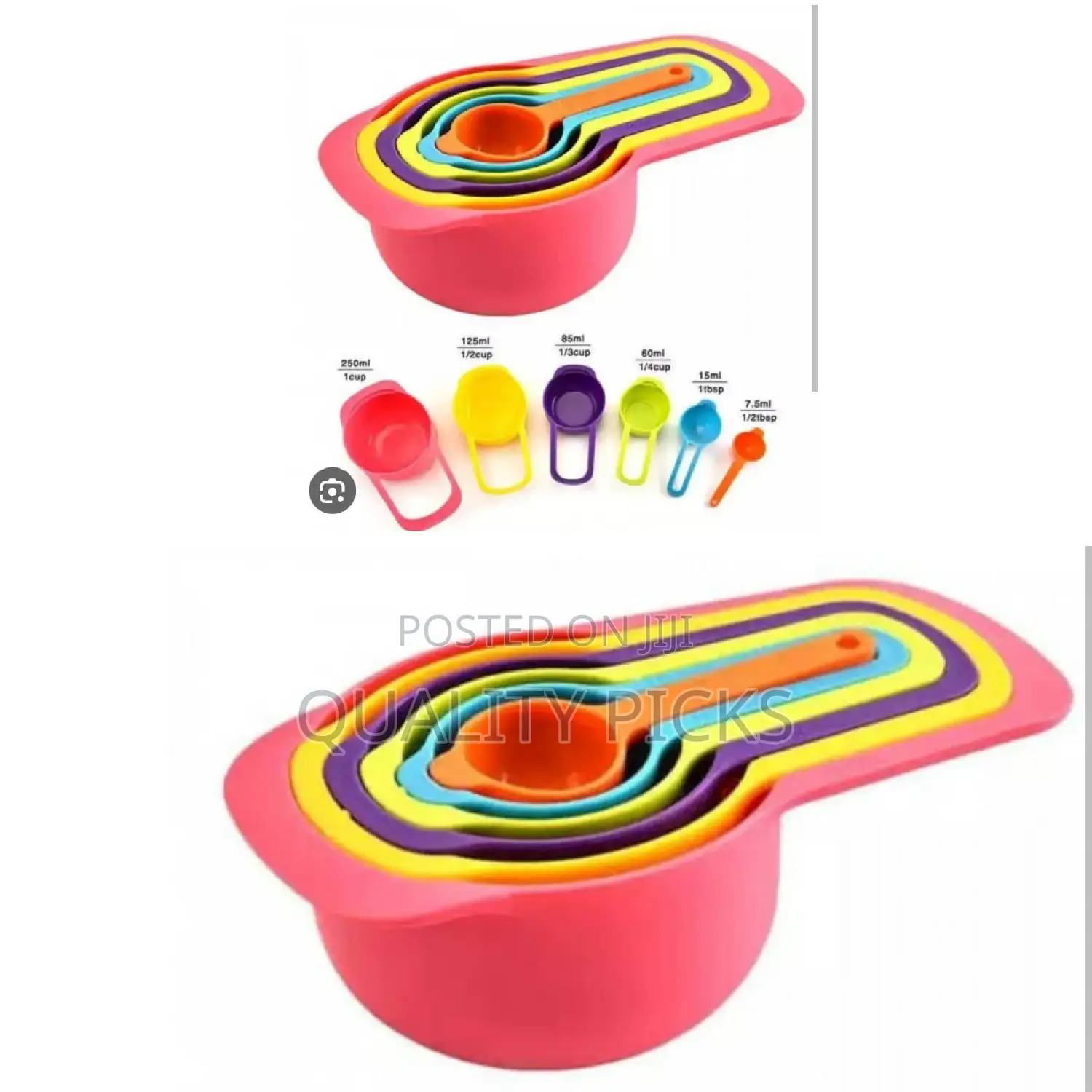 Plastic Measuring Spoons Set