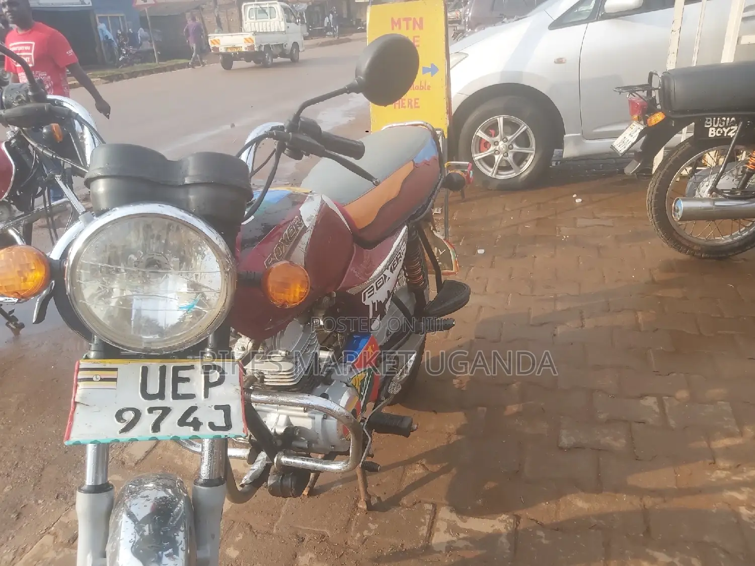 Bajaj Boxer 2018 Red