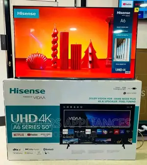 Hisense 50inch UHD SMART TV New Model 2024